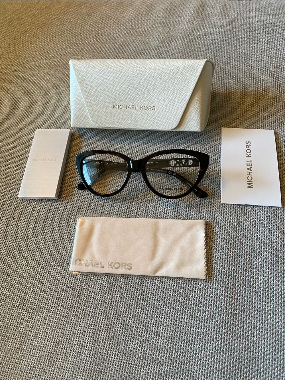 Michael Kors Cat-Eye Eyeglass Frames - Black Tortoiseshell
